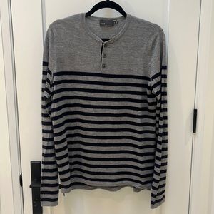 Vince M Cashmere Long Sleeve Shirt